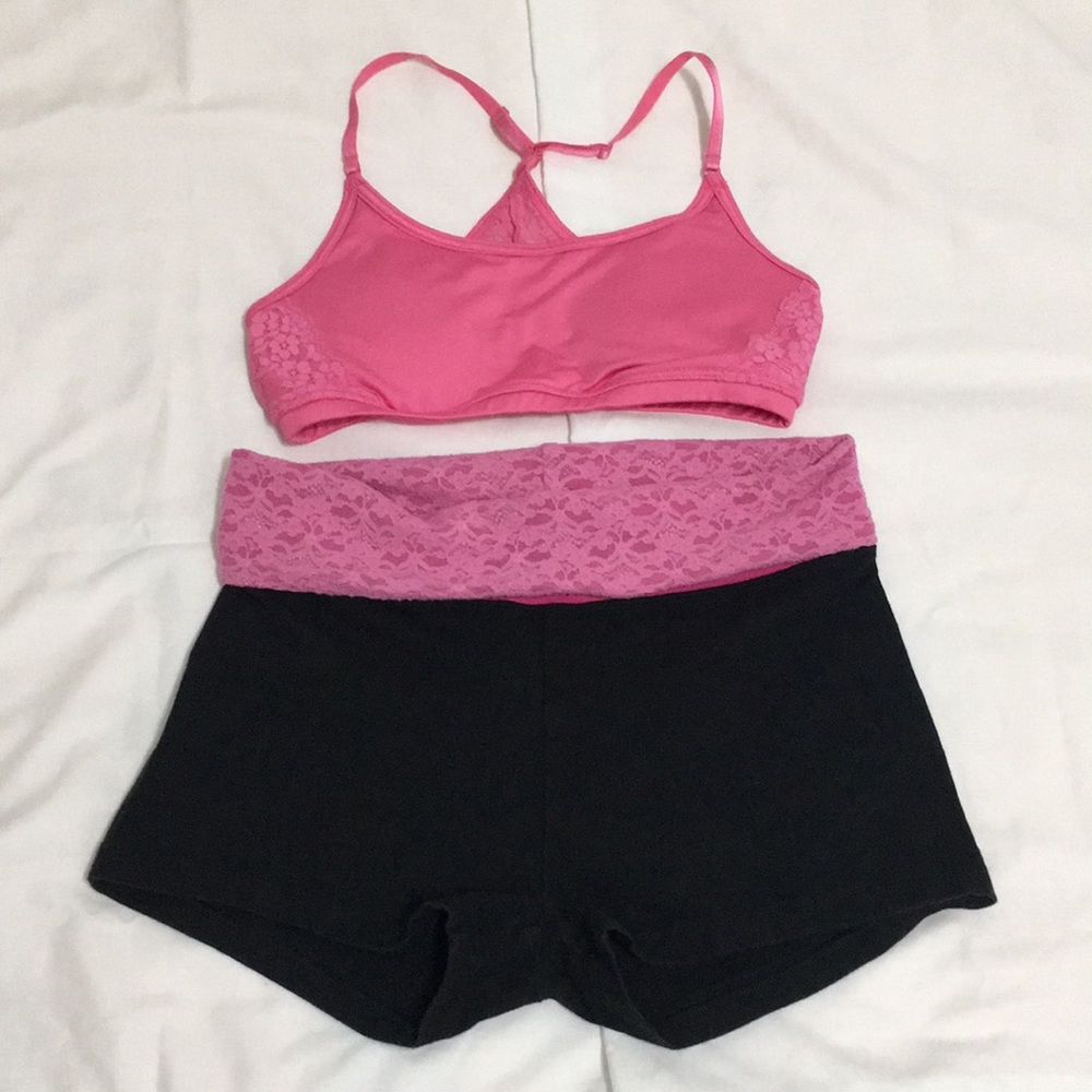 Aerie Pink Workout Set